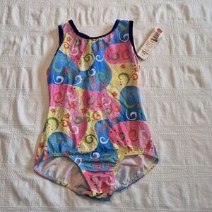Body Wrappers girls size 12-14 gymnastic or dance leotard NWT